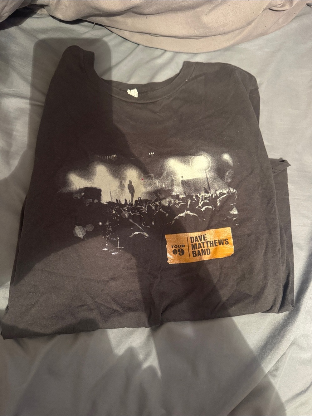 Black Graphic Tour Tee